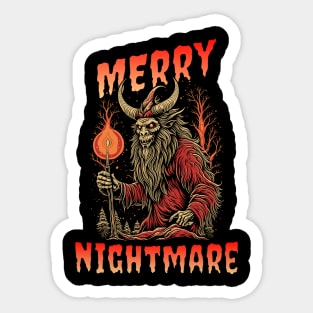 Merry nightmare Sticker